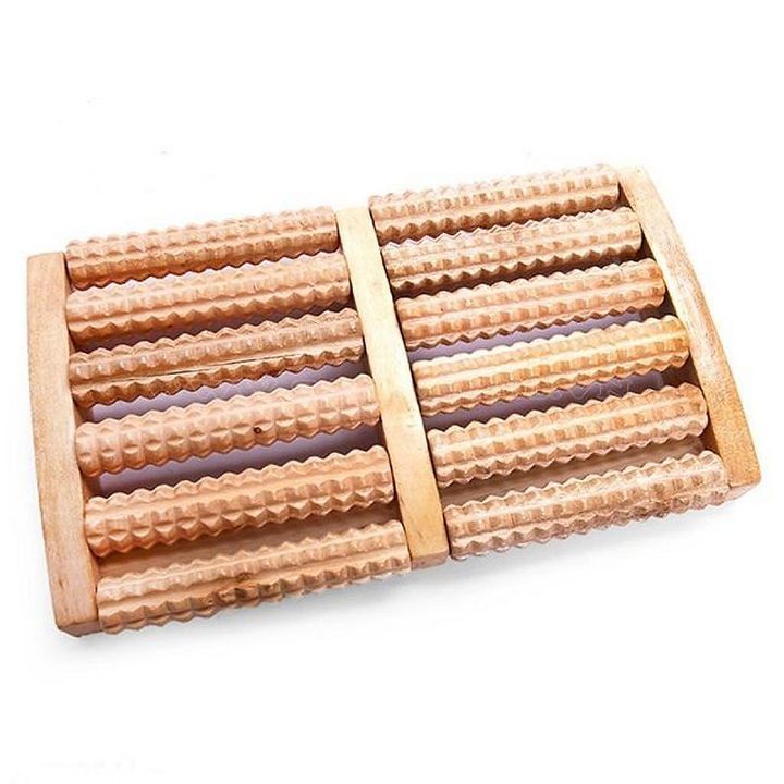 Bàn massage chân 2 hàng 6 dòng thiết kế đơn giản