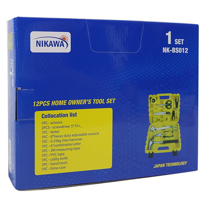 Bộ dụng cụ đa năng 12 món Nikawa Chính hãng