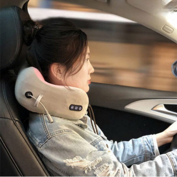 Gối Massage cổ chữ U 2 bi thư giãn ALIZZ AL-13822