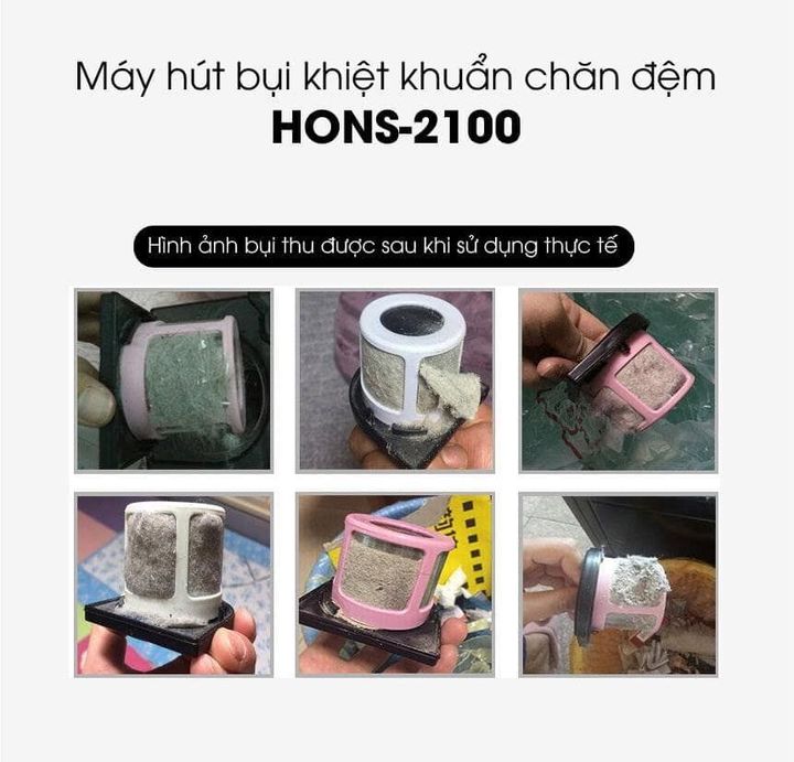 Máy hút bụi giường nệm Hons HSBC-2100