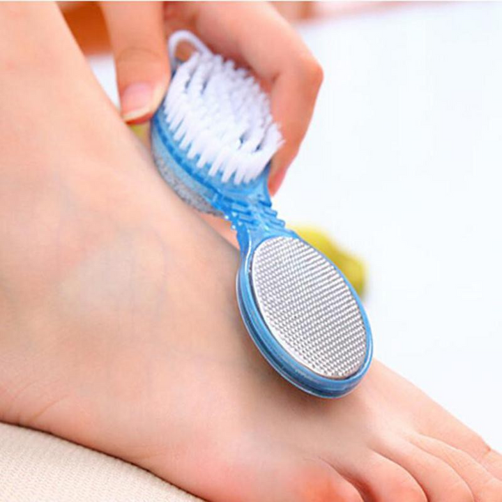 Dụng cụ chà gót chân 2 đầu đa năng 4 chức năng tiện lợi