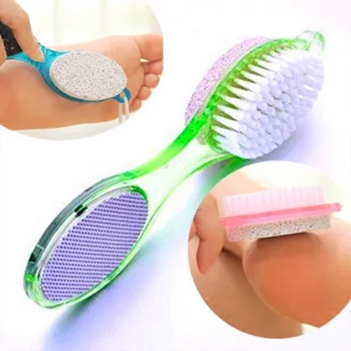 Dụng cụ chà gót chân 2 đầu đa năng 4 chức năng tiện lợi