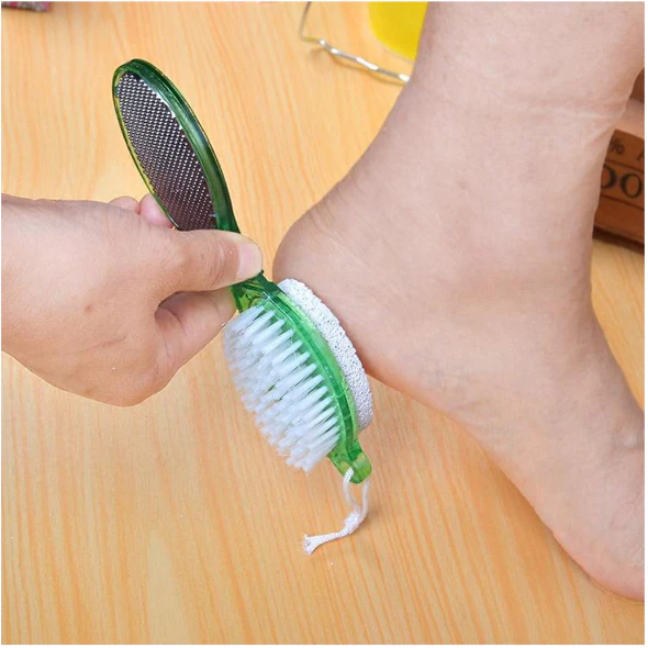 Dụng cụ chà gót chân 2 đầu đa năng 4 chức năng tiện lợi