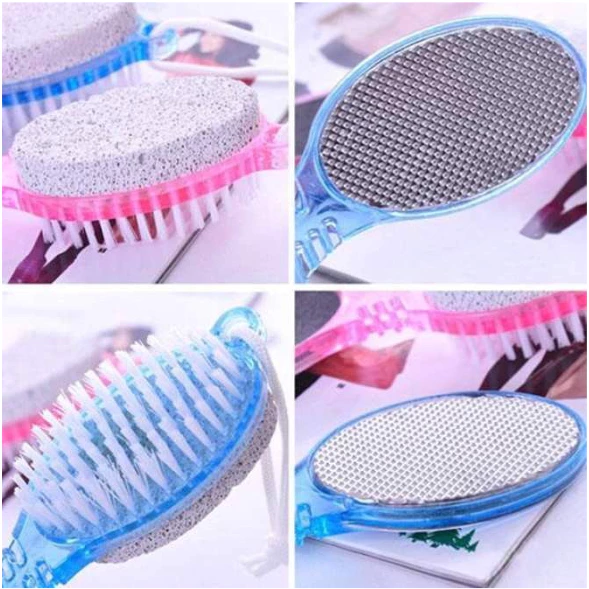 Dụng cụ chà gót chân 2 đầu đa năng 4 chức năng tiện lợi