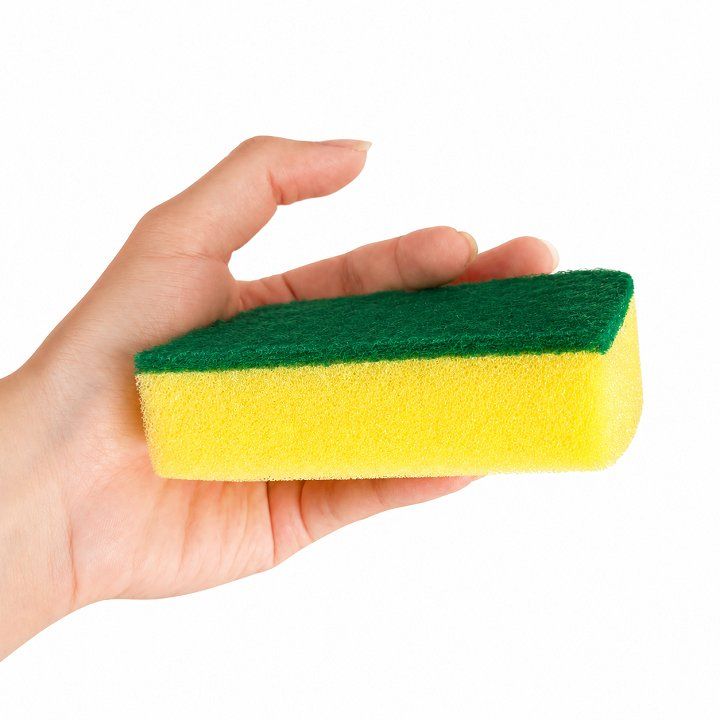 Bộ 2 miếng cọ xoong nồi kèm 1 múi rửa chén