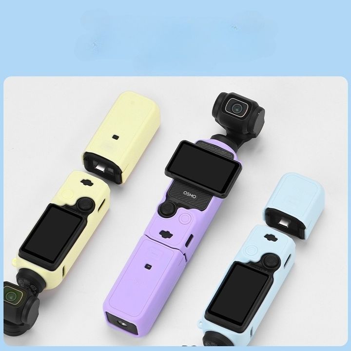 Bộ vỏ silicon bảo vệ DJI Osmo Pocket 3 - màu đen