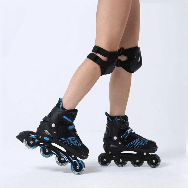 Giày trượt patin trẻ em Papaison A3 màu xanh L 37-40