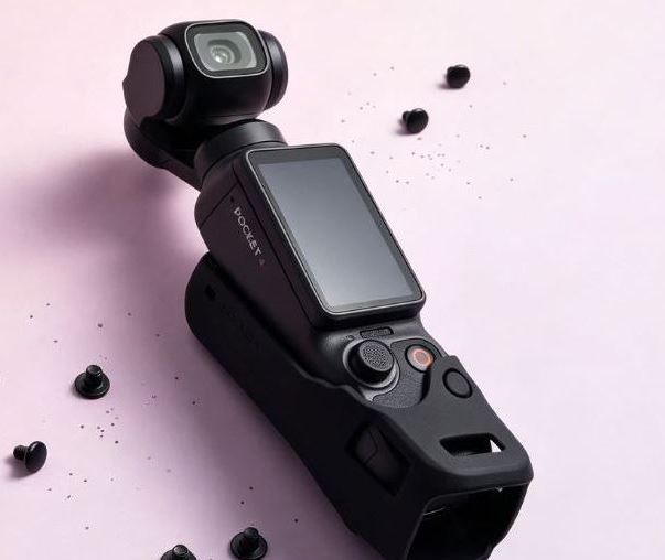 Bộ vỏ silicone 5 món bảo vệ DJI Osmo Pocket 4 CYNOVA - Màu Đen