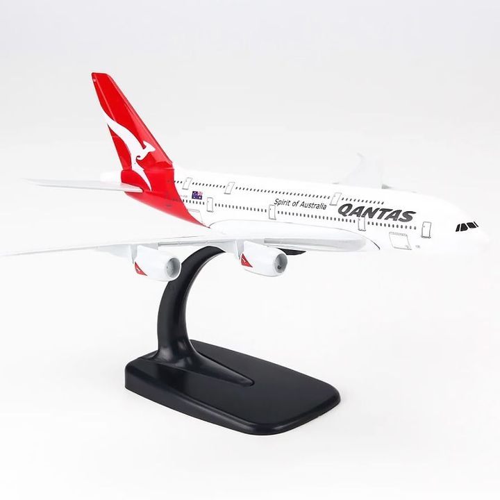 Mô hình Máy bay Qantas Airbus A380 20cm Everyfly