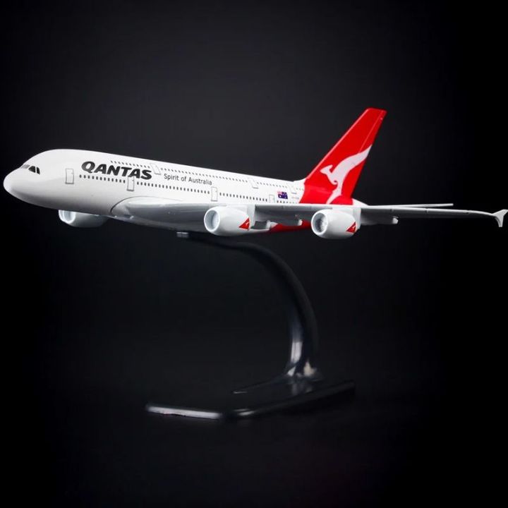 Mô hình Máy bay Qantas Airbus A380 20cm Everyfly