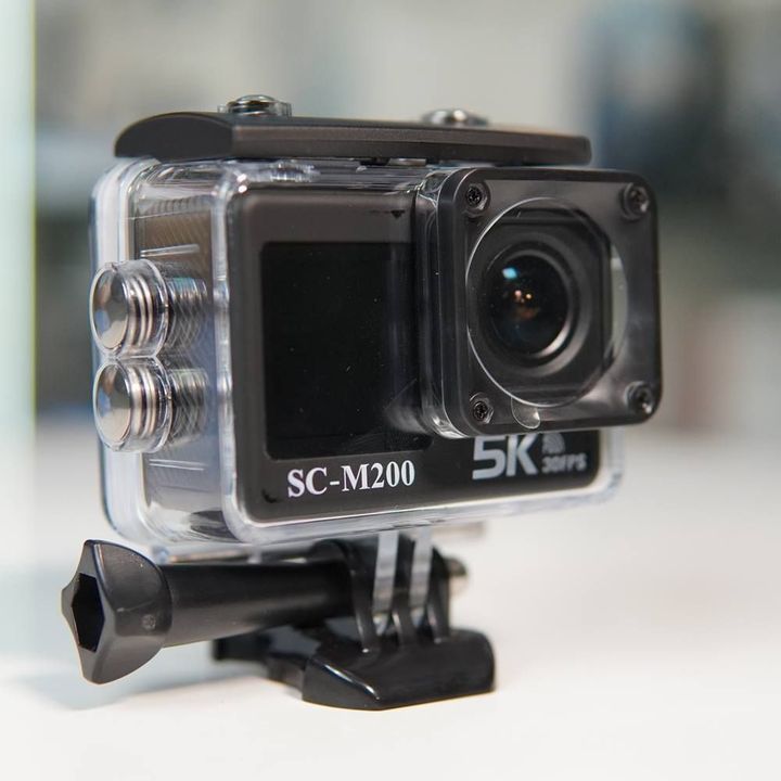 Camera Hành Động SC-M200 5K 30fps, chống rung EIS 2 màn hình