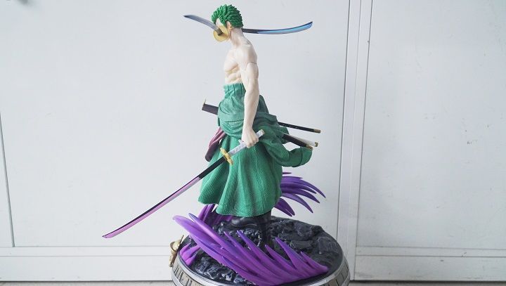 Mô hình One Piece nhân vật Zoro Sauron Roronoa Tam Kiếm Cao 36 cm