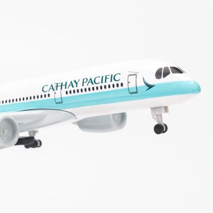 Mô hình Máy bay Cathay Pacific Airbus A350 20cm