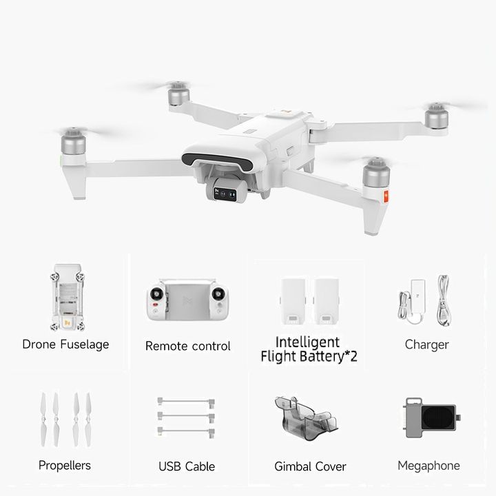 Combo Flycam Fimi X8 Tele 2 Pin kèm loa đàm thoại hai chiều