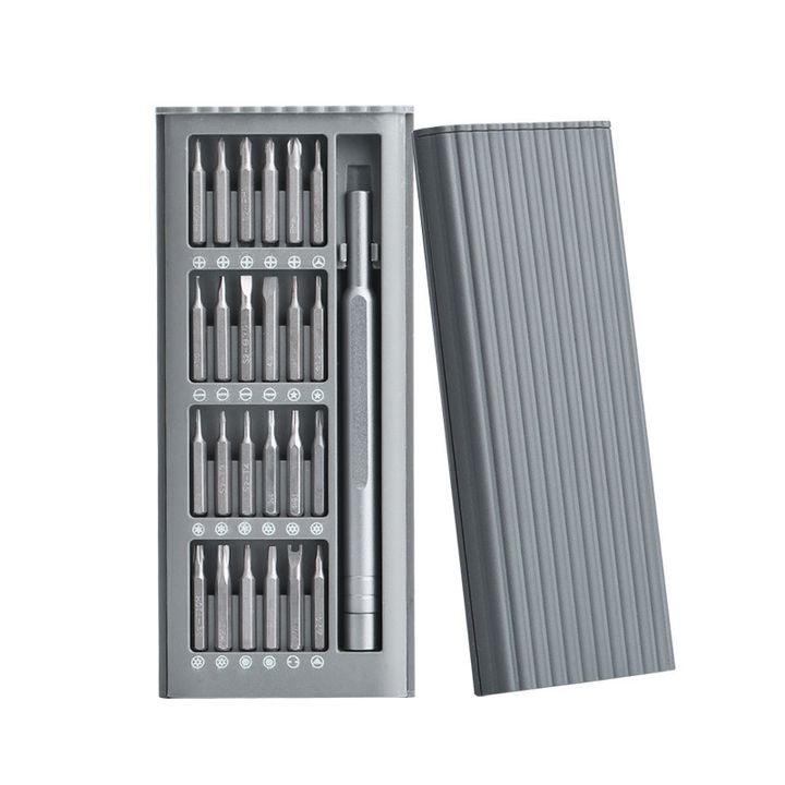 Bộ tua vít đa năng 24 đầu tiện dụng sửa điện thoại, laptop, máy tính bảng, đồng hồ, flycam