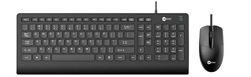 Bộ phím chuột văn phòng có dây Lecoo CM103