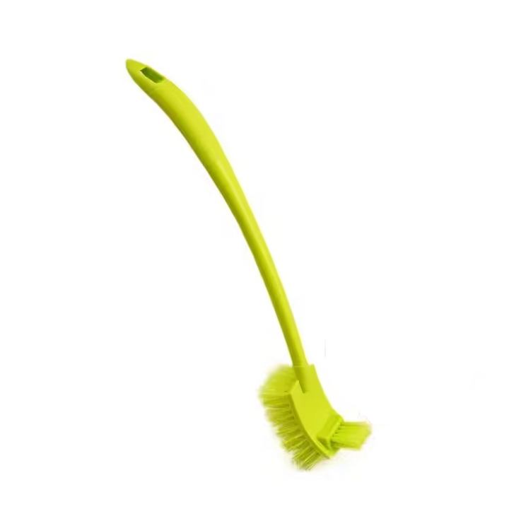 Cây cọ bồn cầu 2 đầu đa năng làm sạch nhà vệ sinh - Xanh Lá