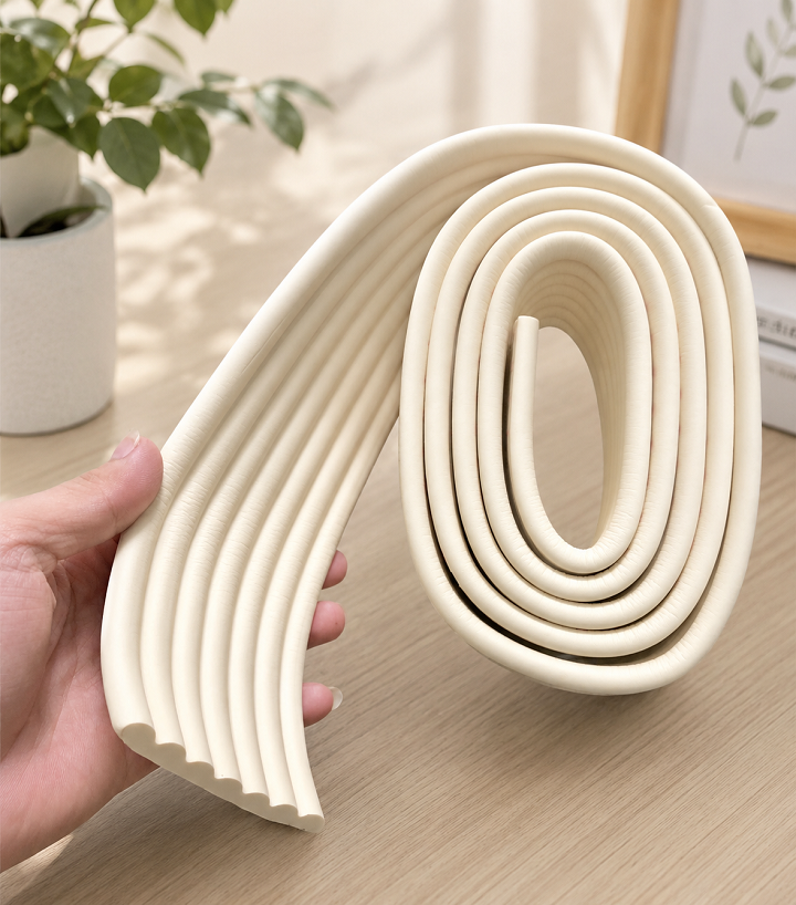 Cuộn mút xốp bọc cạnh góc bàn, giường 2m Fasola PS-382 bảo vệ an toàn cho trẻ nhỏ