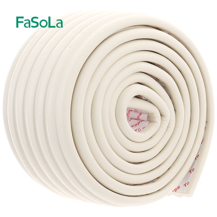 Cuộn mút xốp bọc cạnh góc bàn, giường 2m Fasola PS-382 bảo vệ an toàn cho trẻ nhỏ