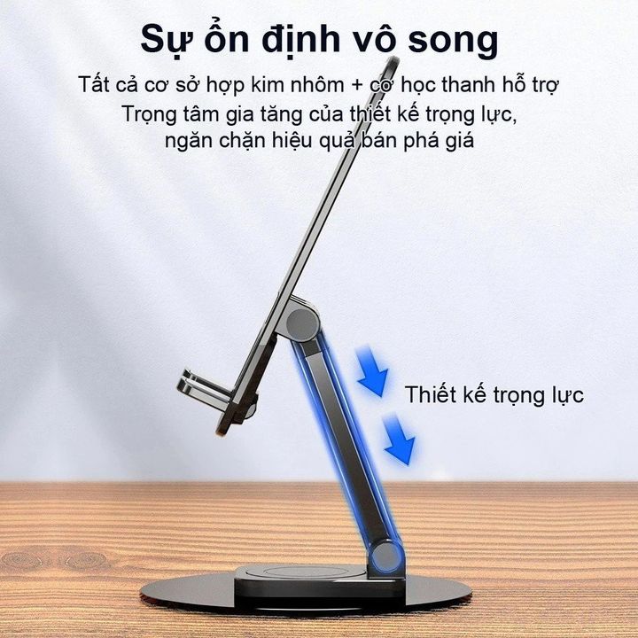 Giá đỡ điện thoại xoay tròn bằng nhựa giá rẻ