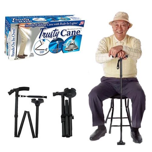 Gậy Trusty cho người già gấp gọn