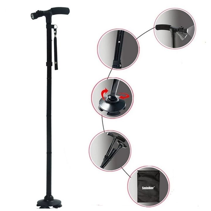Gậy Trusty cho người già gấp gọn