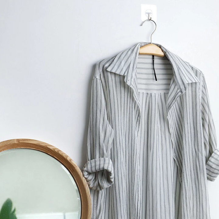 Bộ 10 móc treo tường dán keo trong suốt chịu lực cao