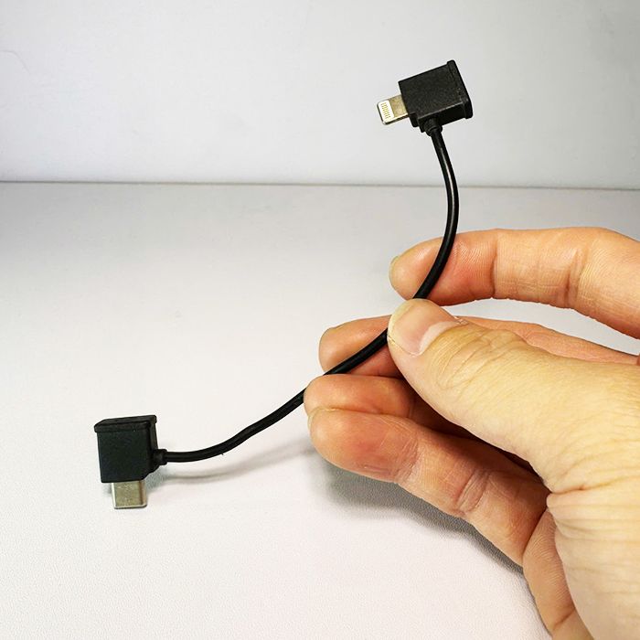 Dây Lightning kết nối tay điều khiển Flycam F22S/ S2 / S3 Pro với điện thoại