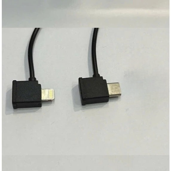 Dây Lightning kết nối tay điều khiển Flycam F22s với điện thoại