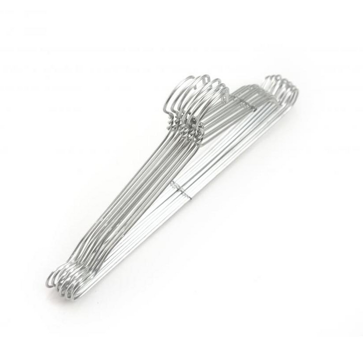 Bộ 10 móc treo quần áo inox dày dặn chịu lực tốt