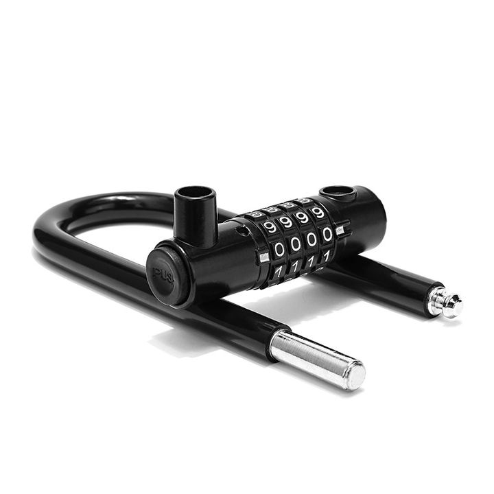 Khóa chữ U 4 số đổi mã gọng dài chống trộm chắc chắn