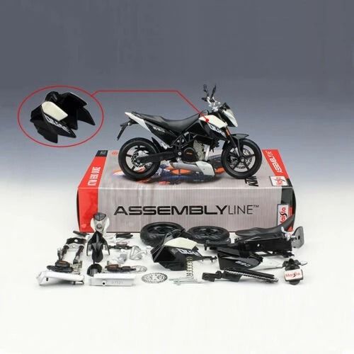 Mô hình lắp ráp xe mô tô KTM 690 Duke 3 tỷ lệ 1:12 Maisto