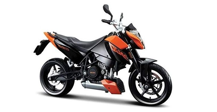 Mô hình lắp ráp xe mô tô KTM 690 Duke 3 tỷ lệ 1:12 Maisto