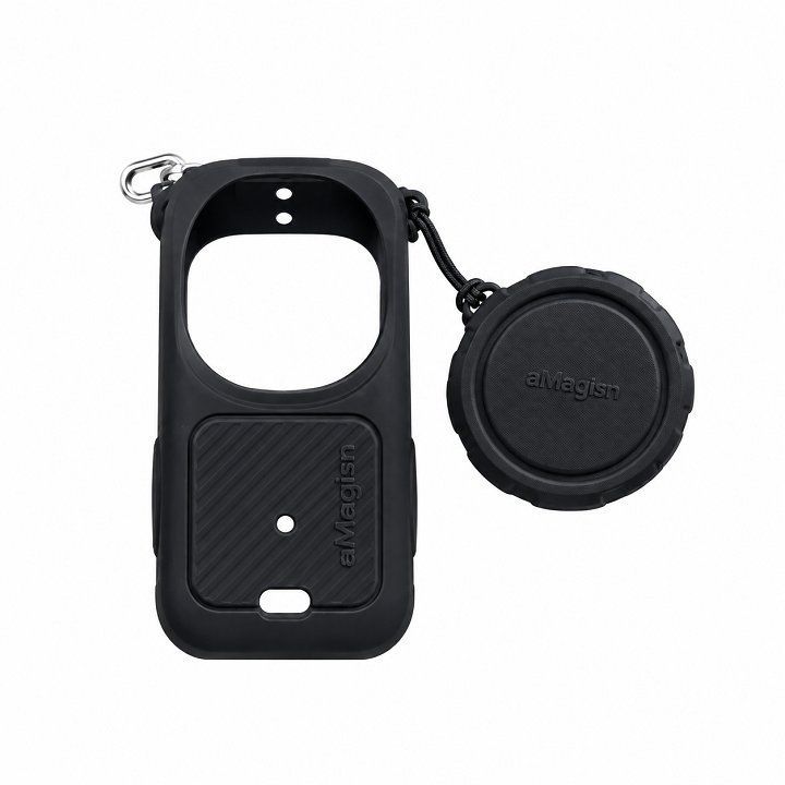 Ốp Bảo Vệ Bằng Silicon aMagisn Cho Camera Hành Động DJI Osmo Nano - Đen