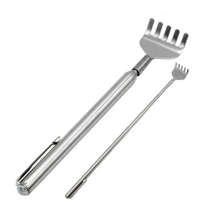 Cây gãi lưng bàn tay inox xếp gọn tiện dụng