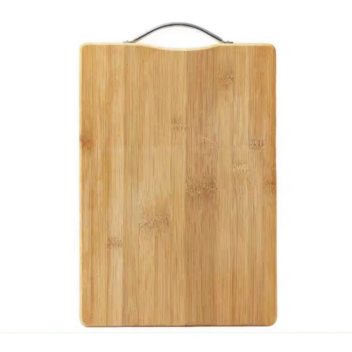 Thớt gỗ tre chữ nhật kích thước lớn 34x24cm tiện dụng