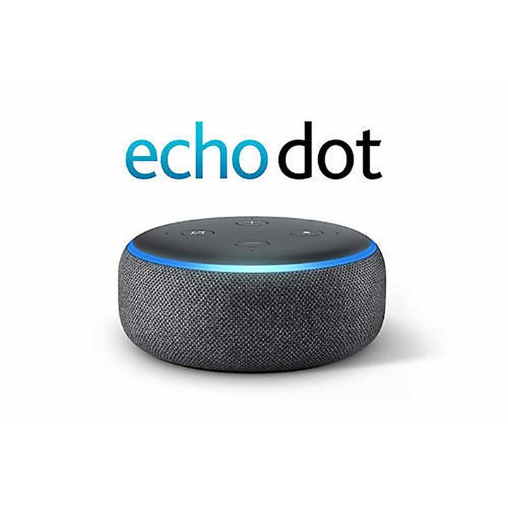 Loa Amazon Echo Dot thế hệ thứ 3 kiêm trợ lý ảo Alexa phiên bản màu xám