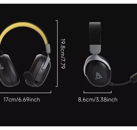 Tai nghe chụp tai không dây AJAZZ AHM08 MAX Âm Thanh Chất Lượng Cao
