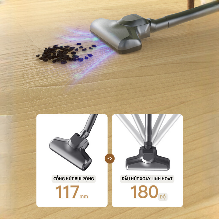 Máy hút bụi không dây cầm tay 100W ALIZZ AL-13603