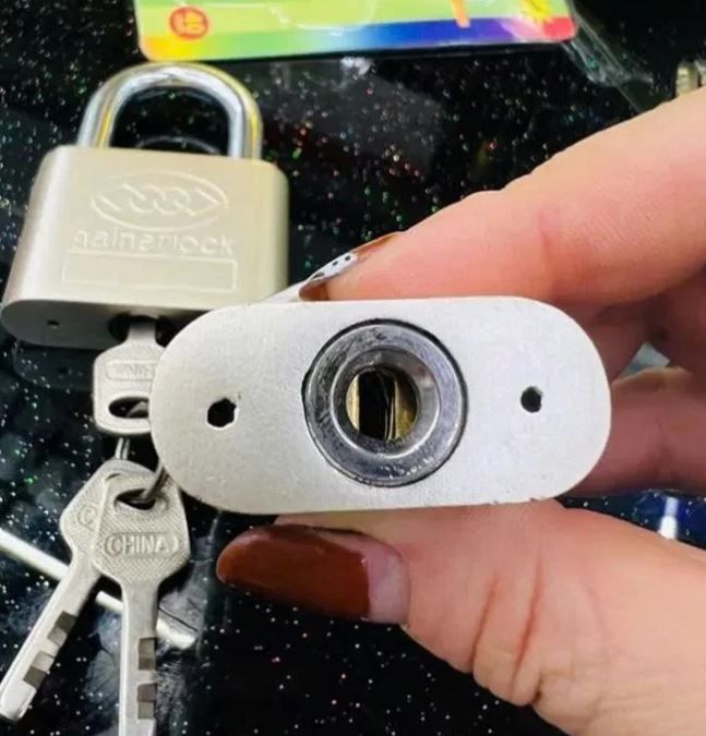 Ổ khóa thép không gỉ an toàn bền bỉ, dùng khóa cửa nhà,khóa vali du lịch chống trộm