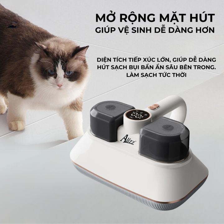 Máy hút bụi cầm tay ALIZZ AL-13902 vệ sinh giường nệm