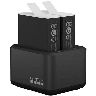 Dock sạc GoPro Dual Battery Charger + 2 Pin Enduro Batteries cho GoPro Hero 12