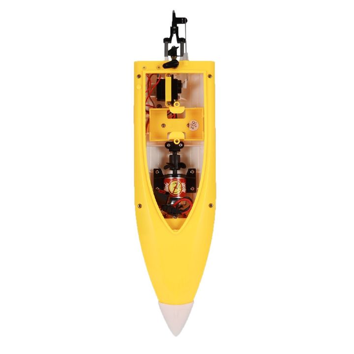 Tàu Đua Cano Điều Khiển Từ Xa FT007 với phiên bản màu vàng