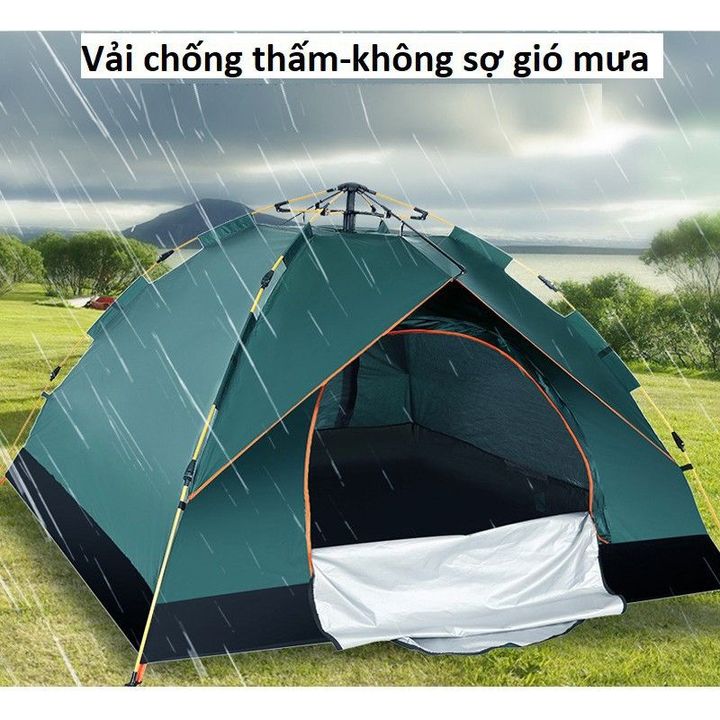 Lều cắm trại du lịch tự động 2-3 người tự bung