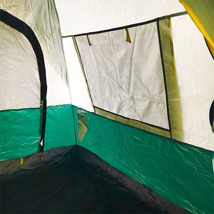Lều Cắm Trại Du Lịch Tự Bung Tự Động 2 cửa ra vào, 2 cửa sổ kích thước 2 x 2x 1.35m cho 3-4 người