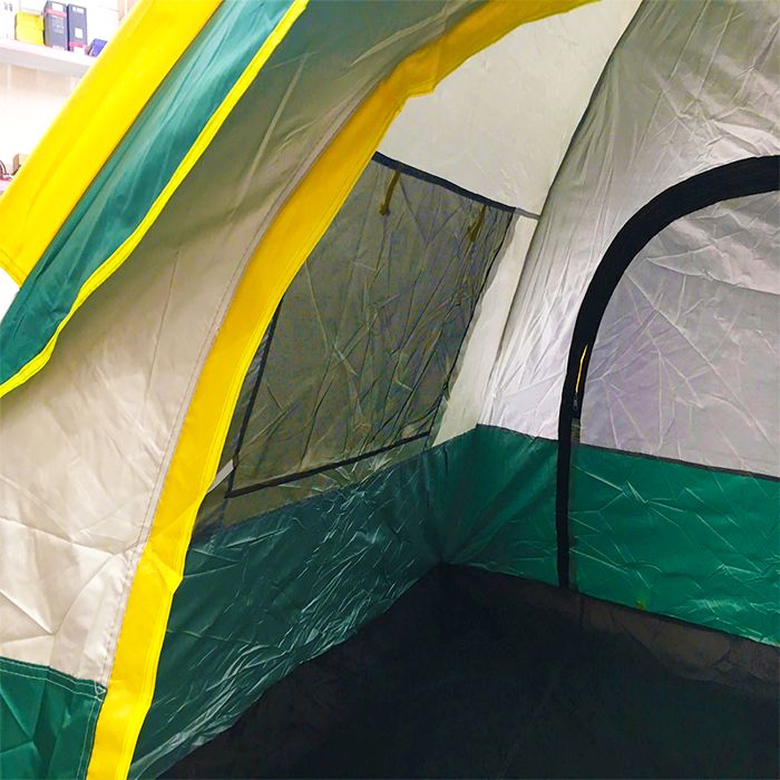 Lều Cắm Trại Du Lịch Tự Bung Tự Động 2 cửa ra vào, 2 cửa sổ kích thước 2 x 2x 1.35m cho 3-4 người