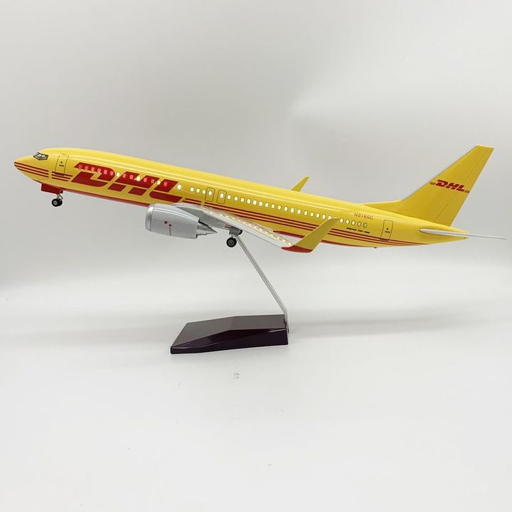 Mô hình máy bay DHL LED 47cm Everfly