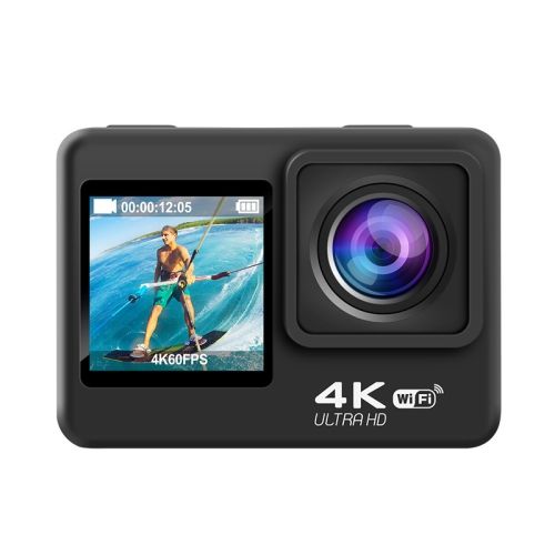 Camera hành động C1S có điều khiển từ xa Wifi 4K Ultra HD hai màn hình