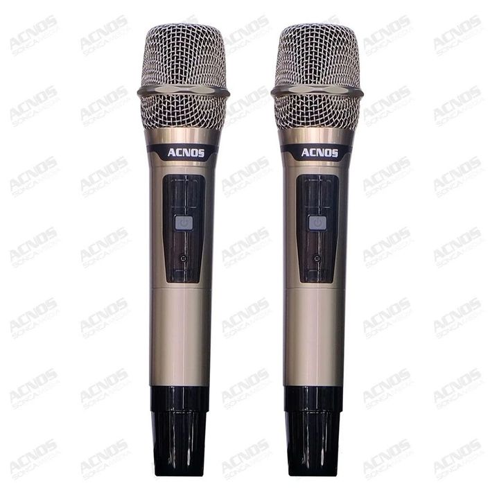 Loa xách tay di động Acnos CS450SR Mini karaoke, 150W (RMS) mic nhôm, chống hú