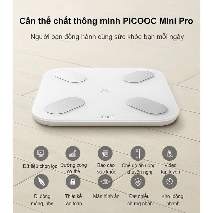 Cân sức khỏe thông minh PICOOC Mini Pro